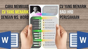 Cara Membuat CV yang Menarik dengan Microsoft Word