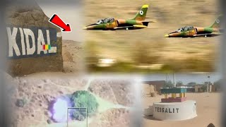 LES FAMAS FONT UNE MONTÉE SPECTACULAIRE À KIDAL ET À TESSALIT. LES TERRO TERRO EN FUITE. 