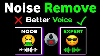 How To Remove Background Noise From Youtube Video / Noise Reduction Audacity @decodingyt