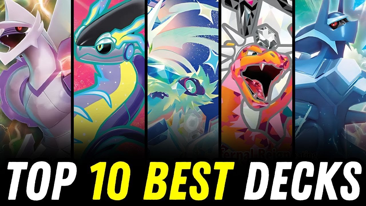 Top 10 Meta Decks Pokemon TCG | Surging Sparks January 2025