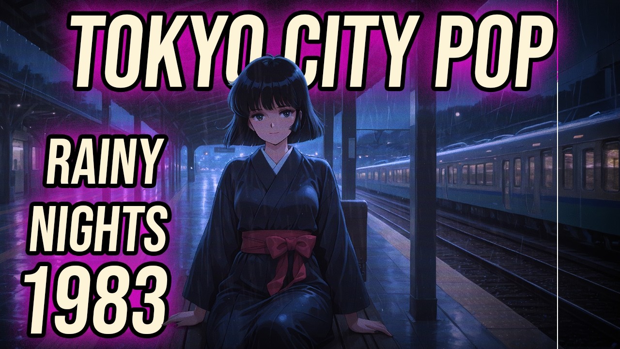 1983 Tokyo Nights – Japanese City Pop, Chillwave & Funk Instrumental • 1 Hour