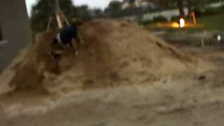 Frontflip off house