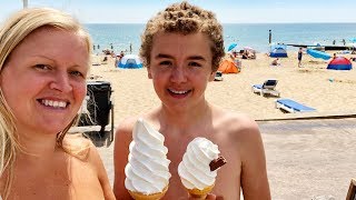 SUNNY DAY AT BOURNEMOUTH BEACH 🏖🍦