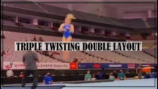 Not Yet in the CoP - Triple Twisting Double bwd Layout (WAG)