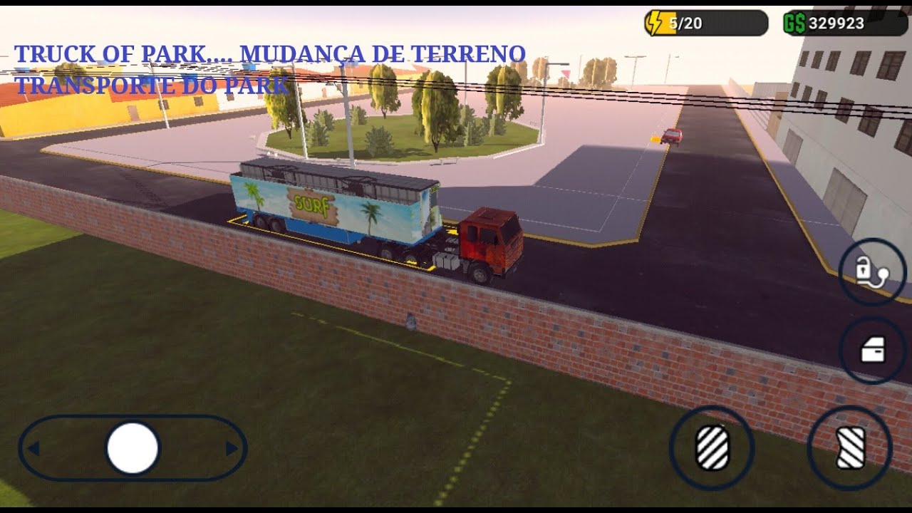 TRUCK OF PARK ..... TRANSPORTE DO PARK E COMPRAS DE NOVOS BRINQUEDOS