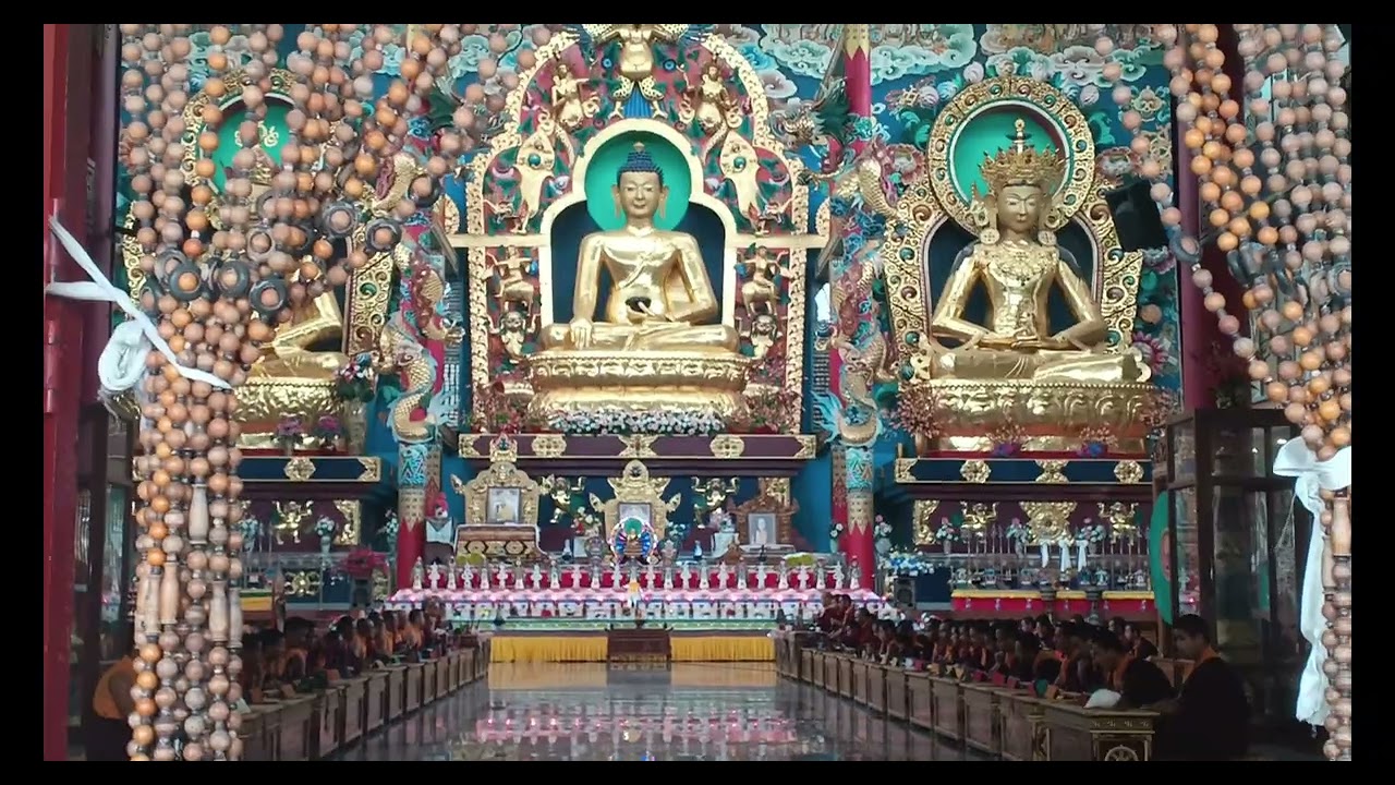 Nepali Monesrty in Coorg largest monestry