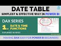 DAX SERIES Part2 | How to Create DATE TABLE in Microsoft POWER BI | DATEDIFF? Practical Examples