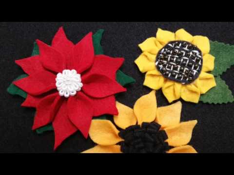 How to Make Felt Flowers