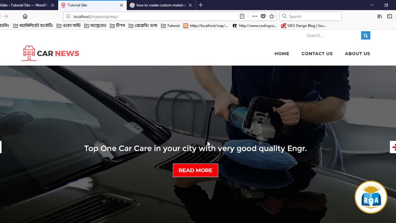Wordpress Theme Development part-33. How to Creating a single post ...
