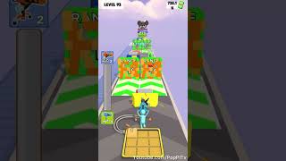 Turret Deck Run - All Levels Gameplay Pop Pi (Levels 91-95)
