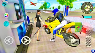 3D Driving Class Simulation - Bike Racing Gas Refuel Games - Android Gameplay #12 screenshot 5