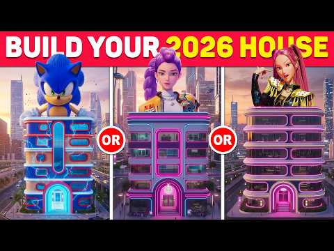 Would You Rather   Build Your New 2026 Fantasy House 🏡✨💰🌈 GlamQuiz