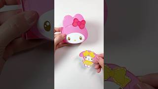 Quiet Book Sanrio Melody Paper DIY Pinchle #QuietBook #Unzipandpinch #diy #manual #paperdiy