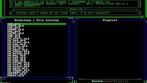 Midier- midi player for dos