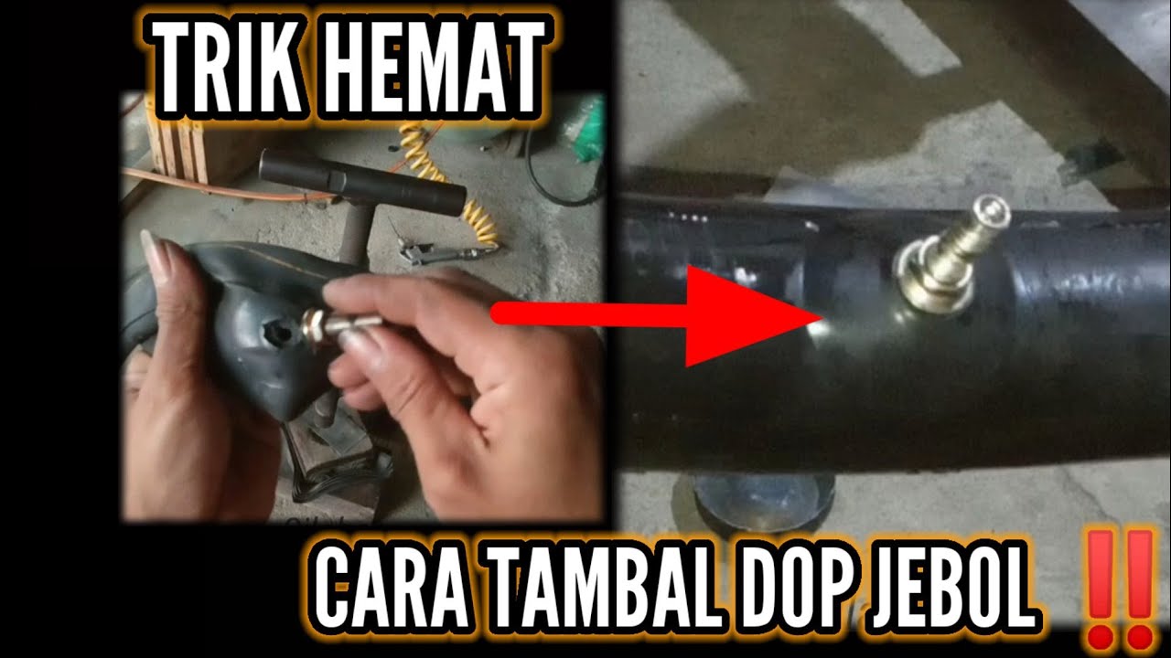 JARANG YANG TAU ‼️ Begini Cara Tambal Ban Bocor Di Dop