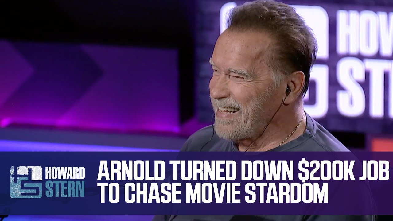 Arnold Turned Down $200,000 to Take Acting Classes