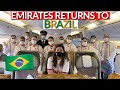First Emirates flight to Brazil during COVID-19