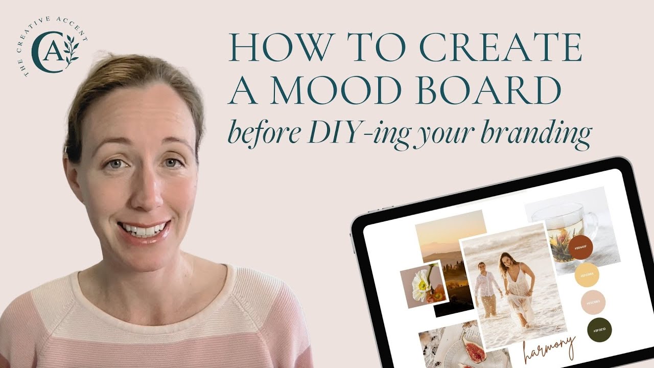 How to create a Mood Board for your Branding - YouTube
