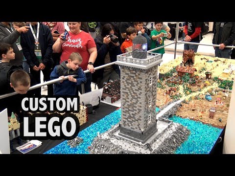 Kermorvan Lighthouse in LEGO | BrickCon 2018