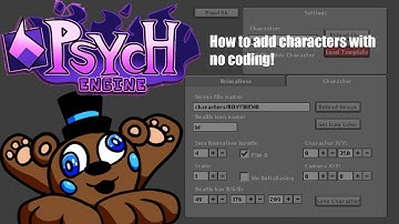 HOW TO ADD CHARACTERS TO YOUR PSYCH ENGINE MOD! (remaster)