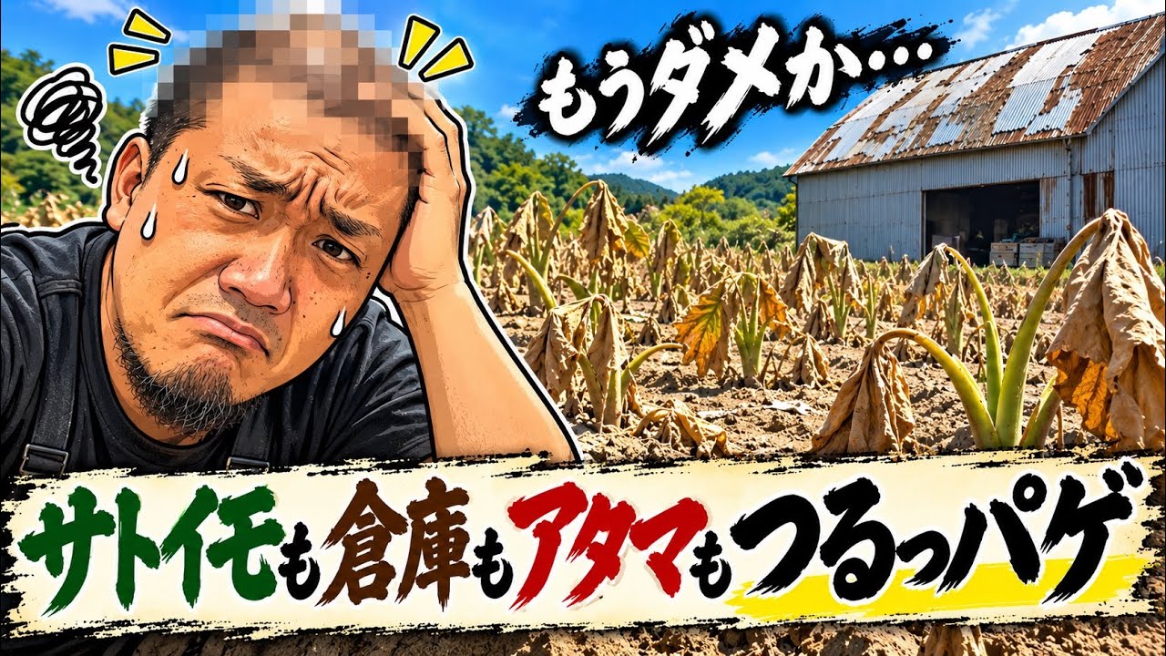 Bad News] My taro crop withered away The harsh reality of an