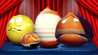 WonderBalls | Stagephobia | Funny Cartoon for Kids | Cartoon Candy