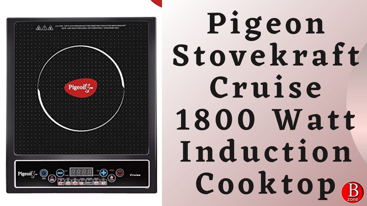 Pigeon Stovekraft Cruise 1800 Watt Induction Cooktop | Best Cooktop India