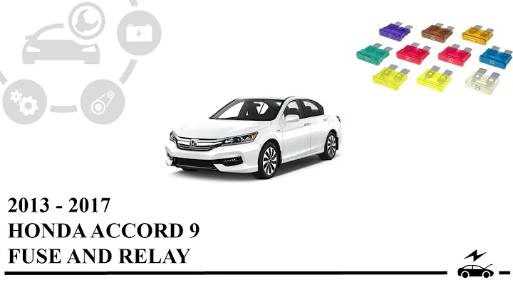 Fuse box diagram Honda Accord 9G and relay with assignment and location