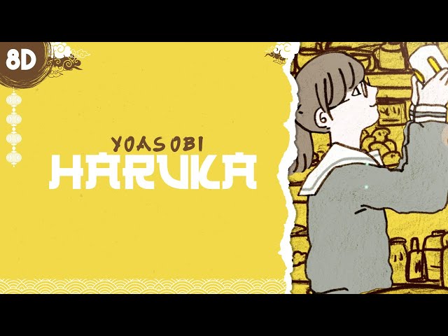 YOASOBI - 'Haruka' (ハルカ) [ 8D | USE HEADPHONE ] class=