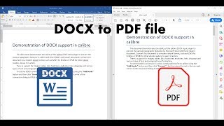 HOW TO CONVERT DOCX  TO PDF USING OFFICE WORD