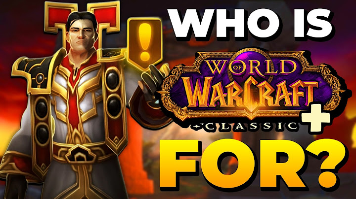 Dit is een groot probleem voor Classic Plus... Voor wie is het? | Classic WoW