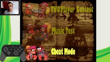 How to apply code for 50 lives, Hard Mode and Music Test in Donkey Kong Country 2