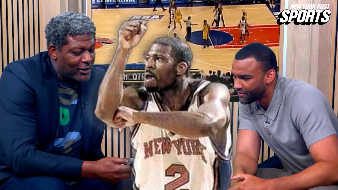 The Crazy Story Behind Larry Johnson's 4-Point Play - YouTube