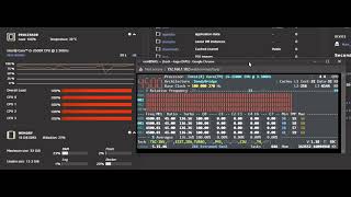 Unraid Dashboard CPU Utilisation