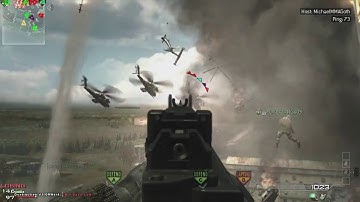 MMAMichaelB - MW3 - Destruction & Matrix Menu - Walking On Air Sniping Fallennn - [HD]