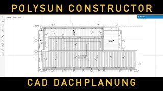 Polysun Constructor CAD Dachplanung