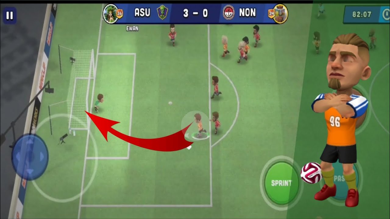 MINI FOOTBALL EPIC DEFENDER CHRIS ! YouTube