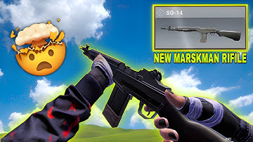 *NEW* S0-14 Marksman Rifile 😱 That Shocks Everyone 😈 | New Marksman Rifle CODM