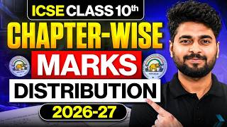 ICSE Class 10 Maths | Chapter-Wise Marks Distribution 2026-27 🔥| Infinity Learn