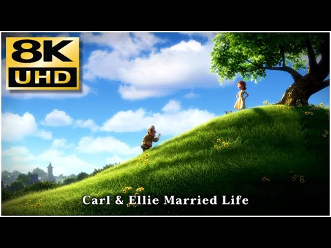 Up (2009) Carl & Ellie - Married Life 8K & HQ Sound English, Korean, Japanese subtitles