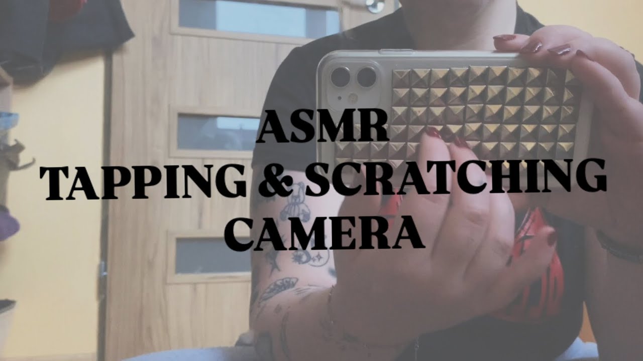 ASMR Scratching, Tapping & Tracing on Spiked Phone Case 📱 | No Talking ASMR