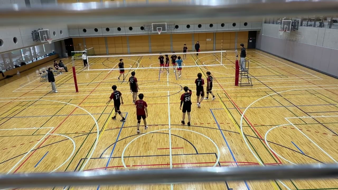 理工リーグ:早稲理工2セット目