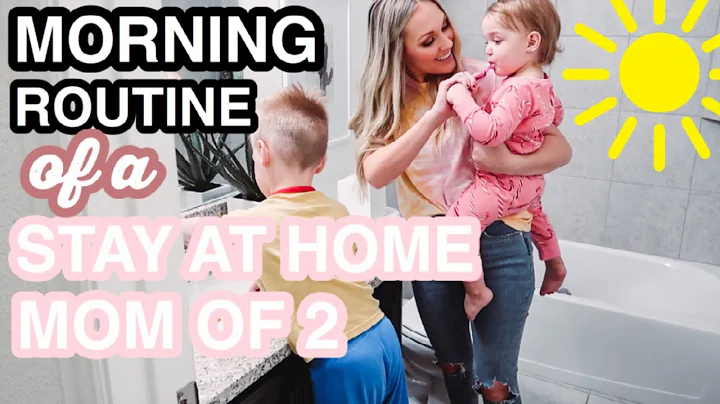 MORNING ROUTINE OF A STAY AT HOME MOM OF 2 | 2020 WEEKDAY MORNING ROUTINE | Amanda Little