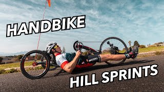 IRONMAN TRAINING | Handcycle Hill Climbing