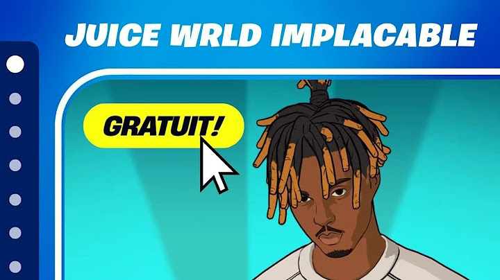 FAITE VITE ! Obtenez le SKIN GRATUIT JUICE WRLD