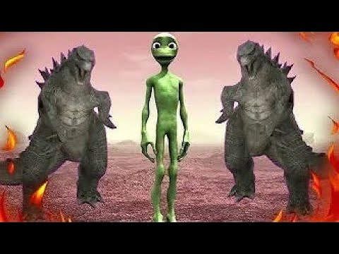 El Chombo Dame Tu Cosita | YENİ AKIM YEŞİL UZAYLI TİMSAH İLE DANS #dametucosita