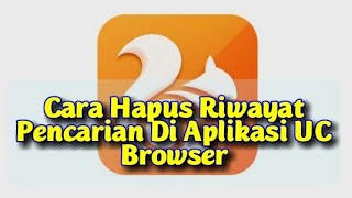 Cara Hapus History Aplikasi Uc Browser screenshot 2