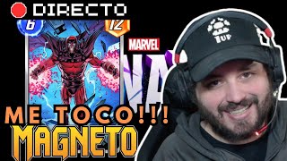 🔴DIRECTO HORIZONTAL | MARVEL SNAP | Probando mazos con MAGNETO (pool pobre)🧉 #live #online