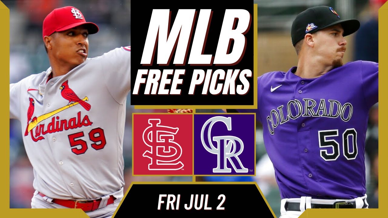 Free MLB Picks Today | Cardinals vs Rockies Free Pick (7/2/21) MLB Best