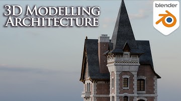 Blender 3D Architecture [Old House] [Blender2.9x] #3dcgi #blender3d #architecture #blendertutorial
